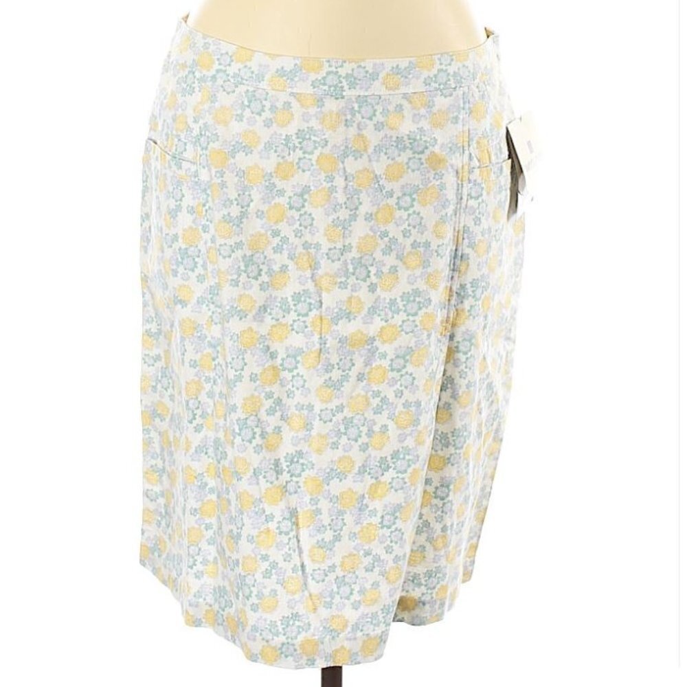 NEW Woolrich Sevenpines Floral Contemporary Skirt